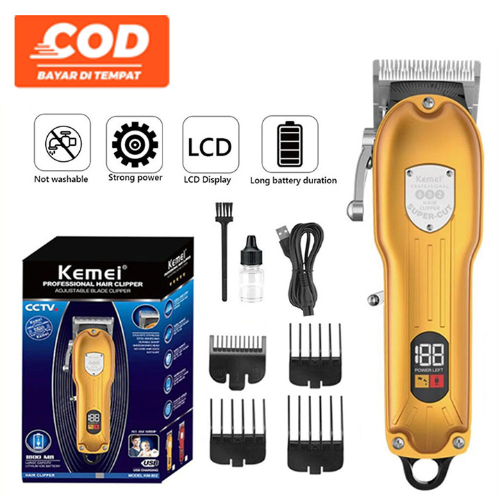 kemei km223 alat cukur pemangkas rambut hair clipper cukuran km 223