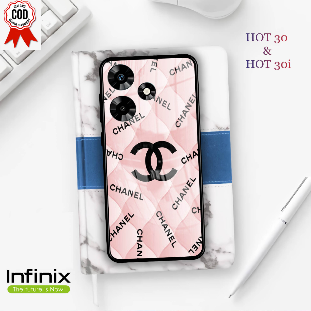 Softcase Kaca INFINIX HOT 30 & 30i  - Case Handphone INFINIX HOT 30 & 30i [T46]