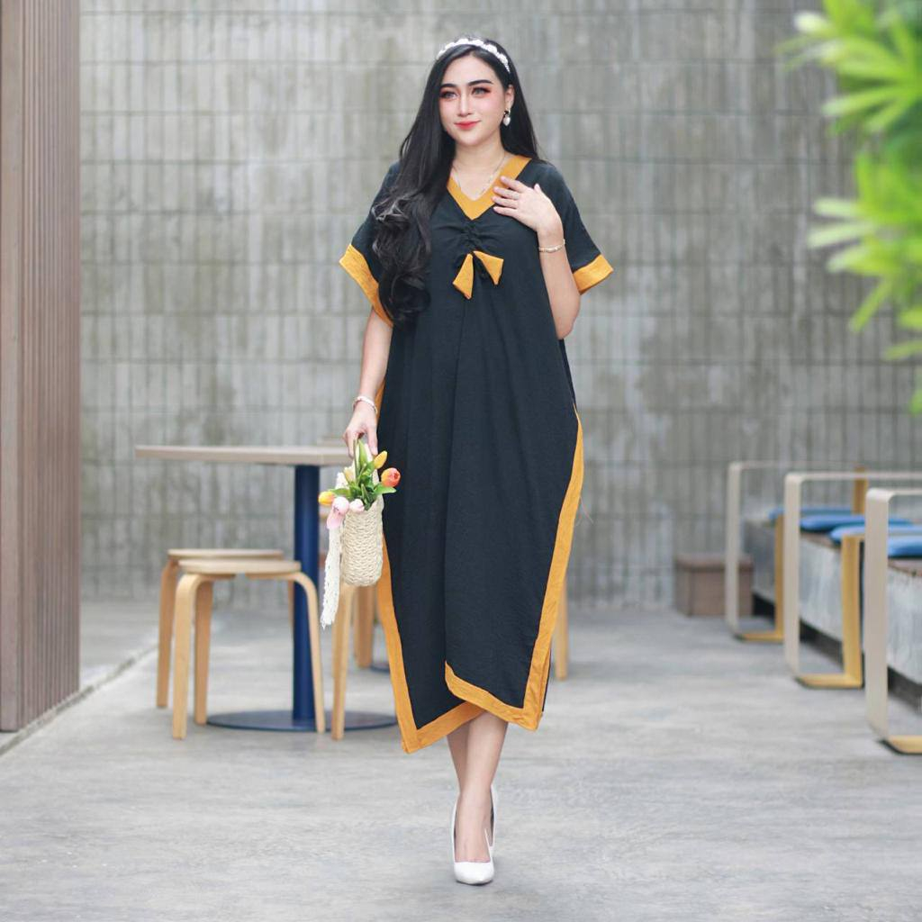 DRESS LOWO OVERSIZE CRINCLE