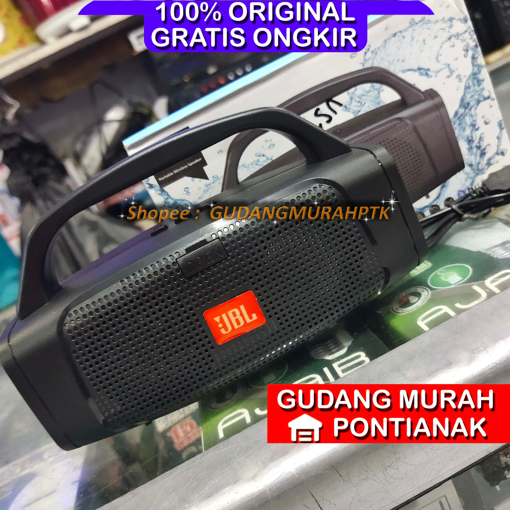 Salon Bluetooth Mobile Charge Speaker Portable WARNA RANDOM / ACAK Segiempat Seperti Minicompo Model G01 Suara Nyaring dan bersih