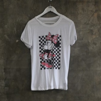 Endarfootwear - VANS TEES MINNIE MOUSE WHITE