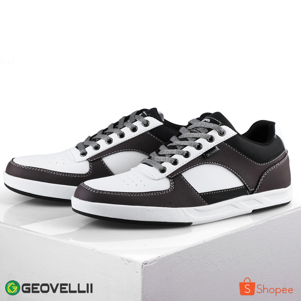 Geovelli Footwear - Sepatu Pria Sneakers Kasual Men Shoes Ringan Sepatu Outdoor Santai Anak Sekolah Kuliah GVL3127