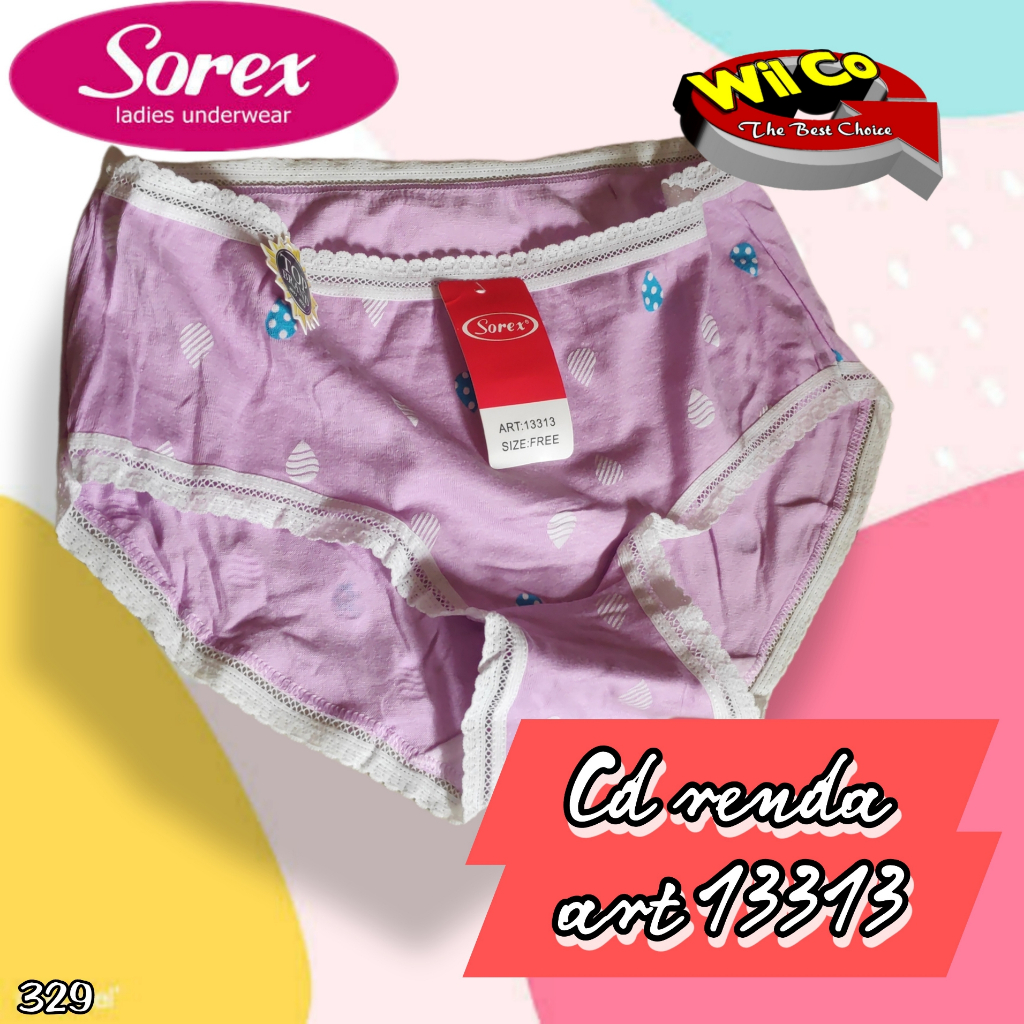 K329  CELANA DALAM WANITA ANAK REMAJA SOREX SIZE FREESIZE