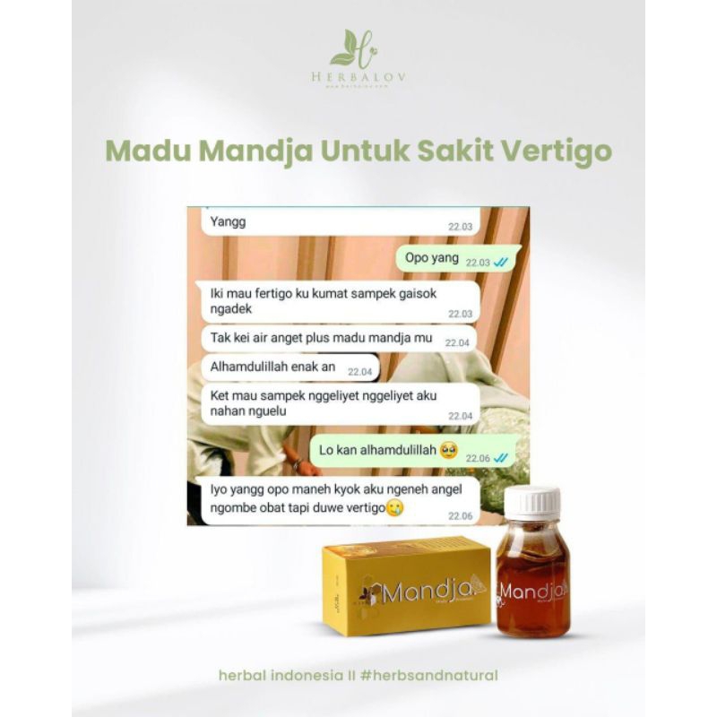 Mandja Madu Premium Multiflora Herbamour Herbalov