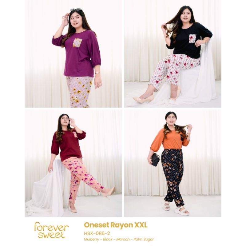 Grosir Baju tidur FOREVER Sweet Concept CP Celana Panjang XXL / Jumbo hS 072 - 2, hS 086 - 2, WVX 18
