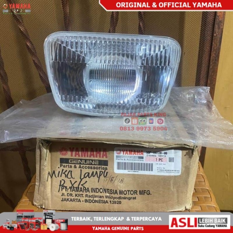 LAMPU REFLEKTOR RX KING NEW ORIGINAL.5BP-H4120-00 LENS, ASSY