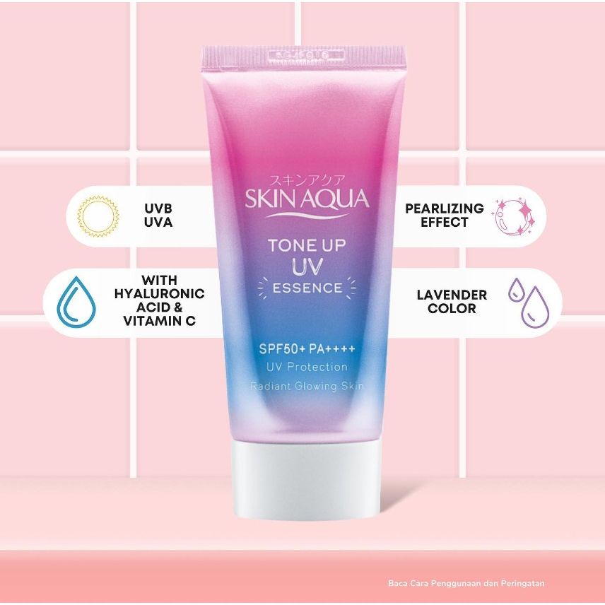 [BPOM] Skin Aqua Tone Up UV Essence 40 gr / PINK &amp; MINT / Skin Aqua SunScreen / MY MOM