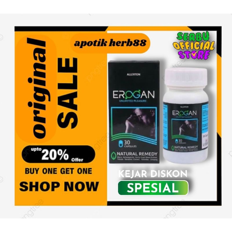 EROGAN ORIGINAL ASLI STAMINA PRIA ASLI TAHAN LAMA