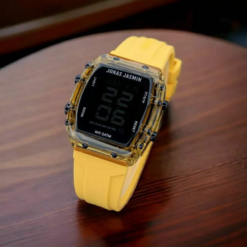 PROMO TERBARU! Jam Tangan Jonas Jasmin 2244 Original Pria Wanita Digital Time Garansi