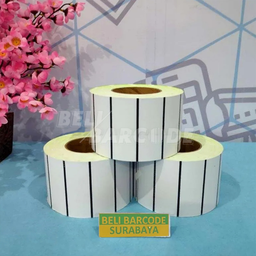 Kertas Karton 90x38 mm Price Tag Label Rak Gondola isi 1.500 Pcs