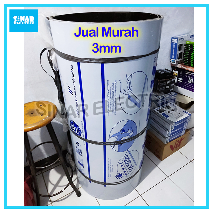 Atap SolarFlat 3mm SolarTuff Solid Kanopi Polycarbonate Jual Murah