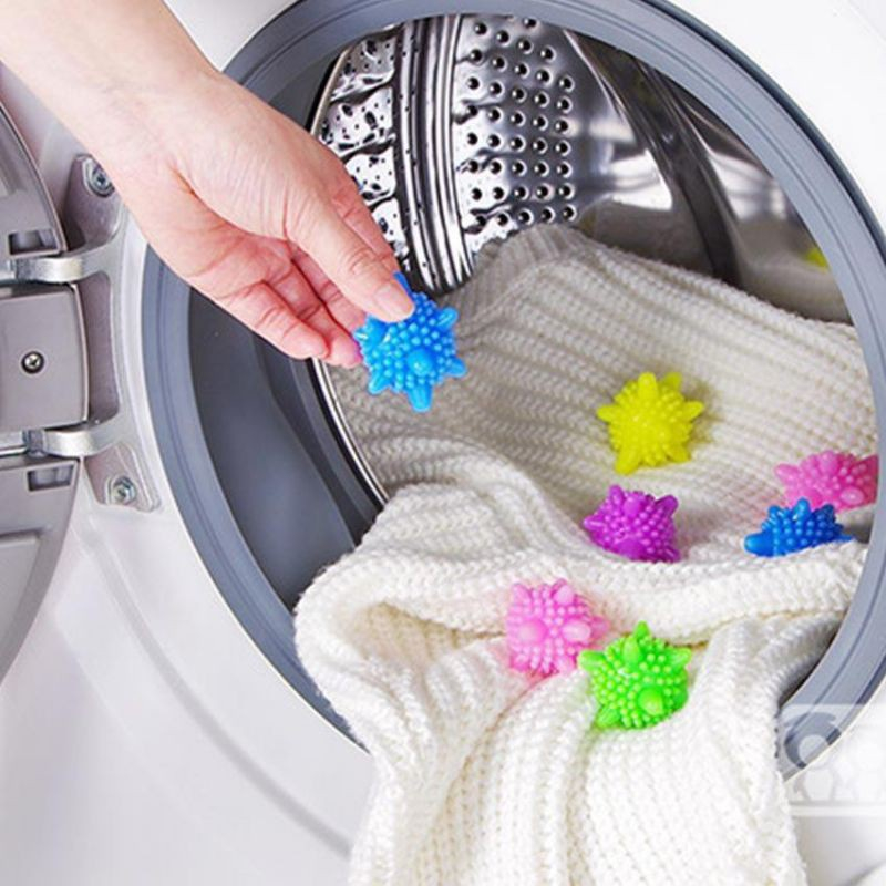 Bola Pembersih Pakaian Alat Pembersih Baju Pencuci Pakaian Anti Kusut Washing Laundry Ball Silicon