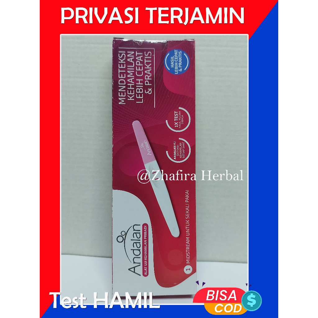 Testpack Andalan / Andalan Test kehamilan / Andalan Hamil / Andalan Test Hamil