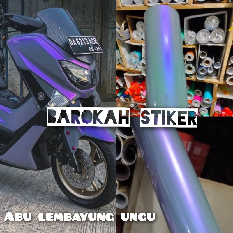 SKOTLET WARNA ABU LEMBAYUNG UNGU