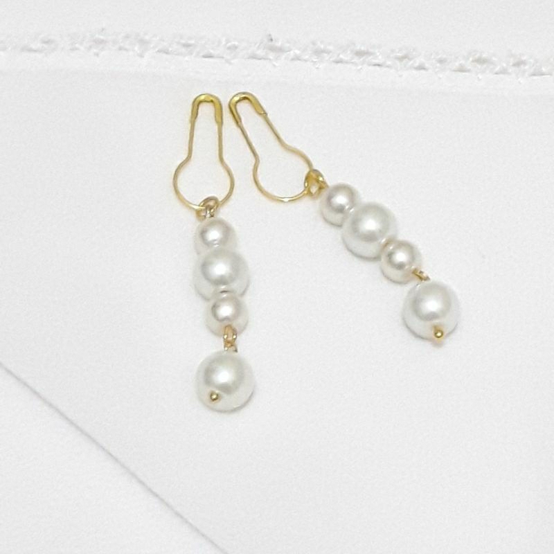 ANTING HIJAB VIRAL - ANTING HIJAB MUTIARA 01 - ANTING HIJAB SELEBGRAM - ANTING HIJAB GAYA KOREA - AN