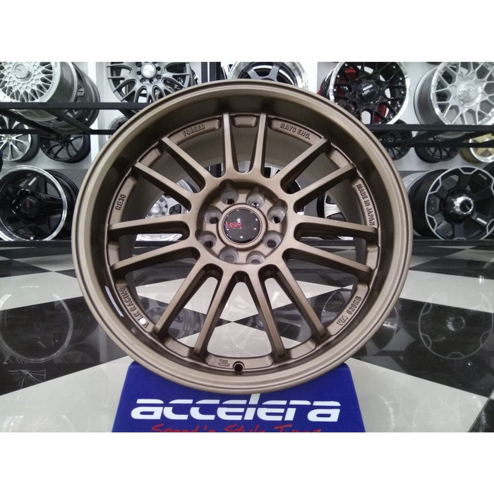 Velg Re30 Ring 18 HSR Revo R18 Bronze Untuk Jazz , Raize , Rocky , Swift