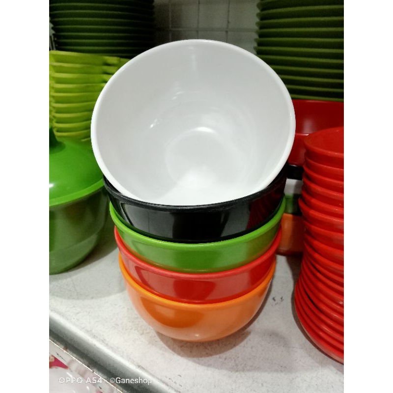 mangkok kuah unica M9035 mangkok kecil 3,5 inch cetakan nasi bulat melamin