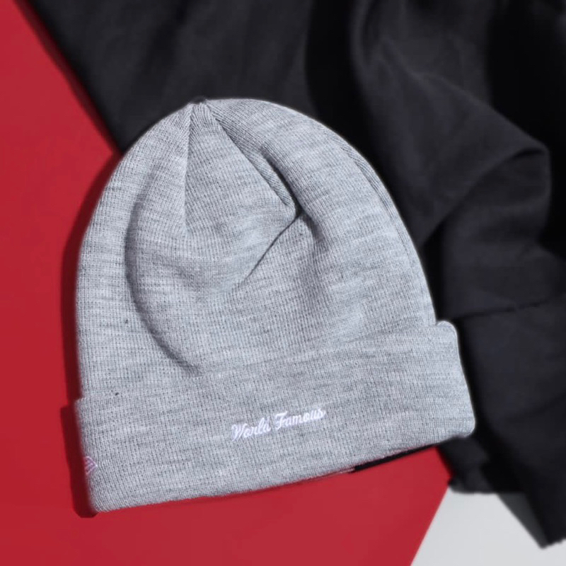 Sup. Beanie Cross Heather Grey