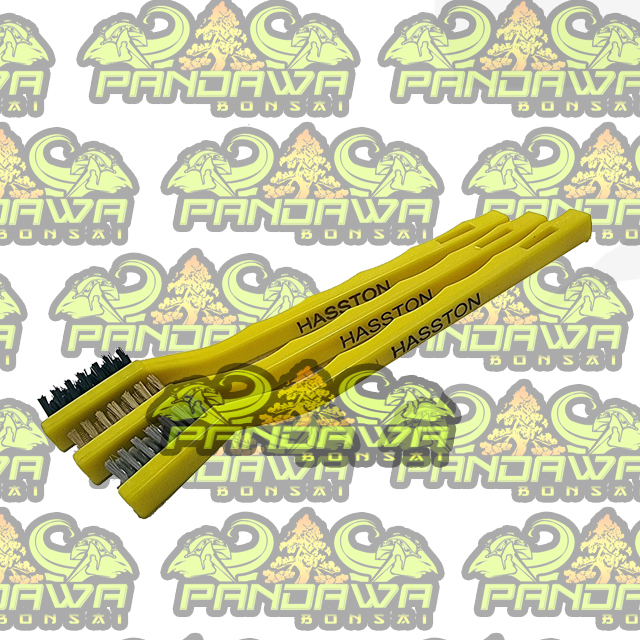 PANDAWA BONSAI-ALAT BONSAI Sikat Kawat HASSTON  3 pcs Orignial Kenmaster Sikat Kawat 3in1 Wire Brush