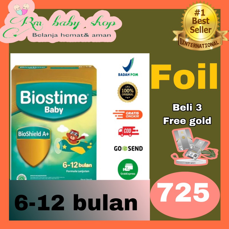 ‼️CUCI GUDANG‼️BIOSTIME 0-6 bulan &amp; 6-12 bulan