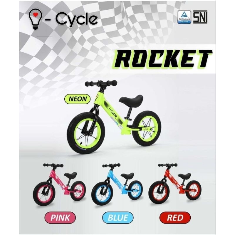 I-CYCLE PUSH BIKE ROCKET