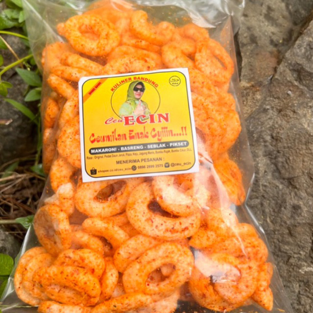 Kerupuk Cincin Ikan super pedas 100 gram