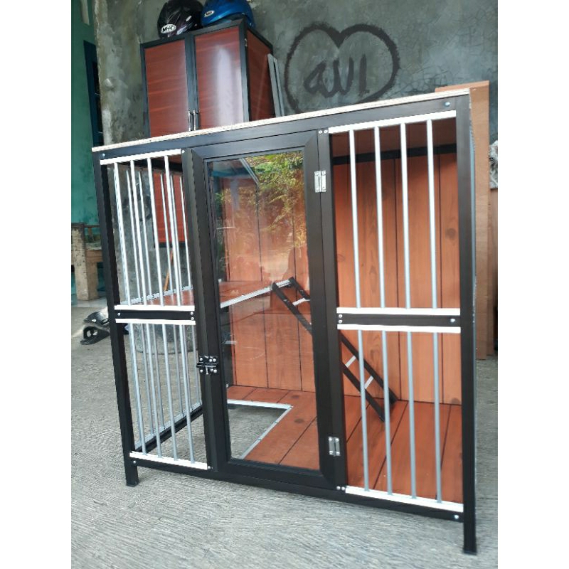 Kandang kucing alumunium