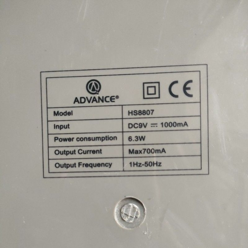 Advance alat theraphy akupuntur HS8807