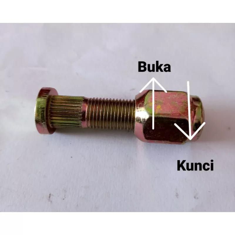 BRAKE CLUTCH SCREW/ BAUT MUR RODA VIAR 100CC  VIAR 150CC VIAR 200CC MOTOR RODA TIGA