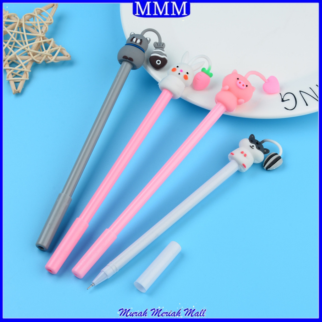 

MMM Pena Gel Karakter Binatang Pen Hewan Lucu Pulpen Gel Animal Kulitas
