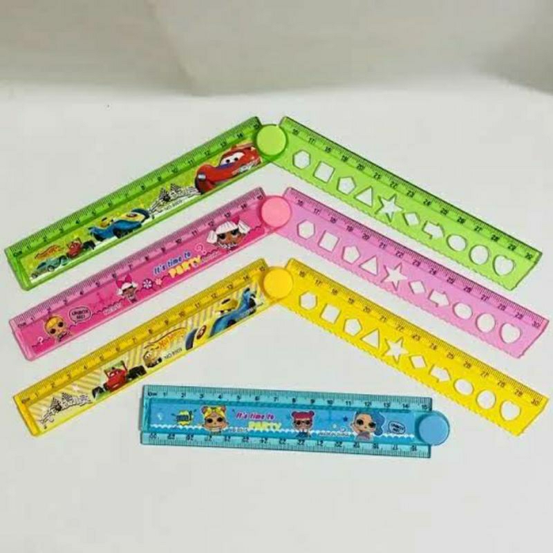 

penggaris lipat 30 cm karakter ( kotak an )