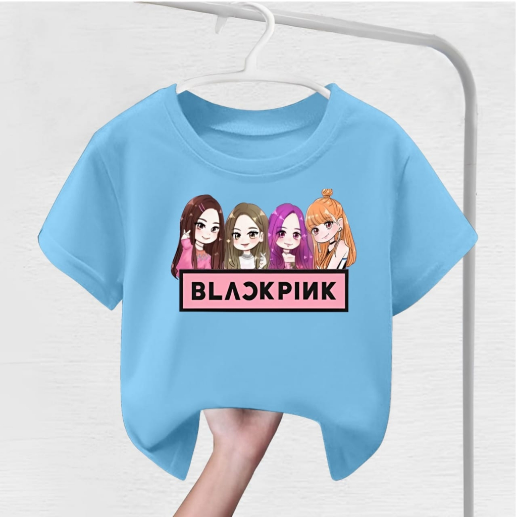 REDLOVE136 ( TERBARU ) KAOS OBLONG ANAK / KAOS TERBARU ANAK ANAK / ATASAN ANAK OBLONG / FASHION ANAK / KAOS OBLONG  BLACKPINK