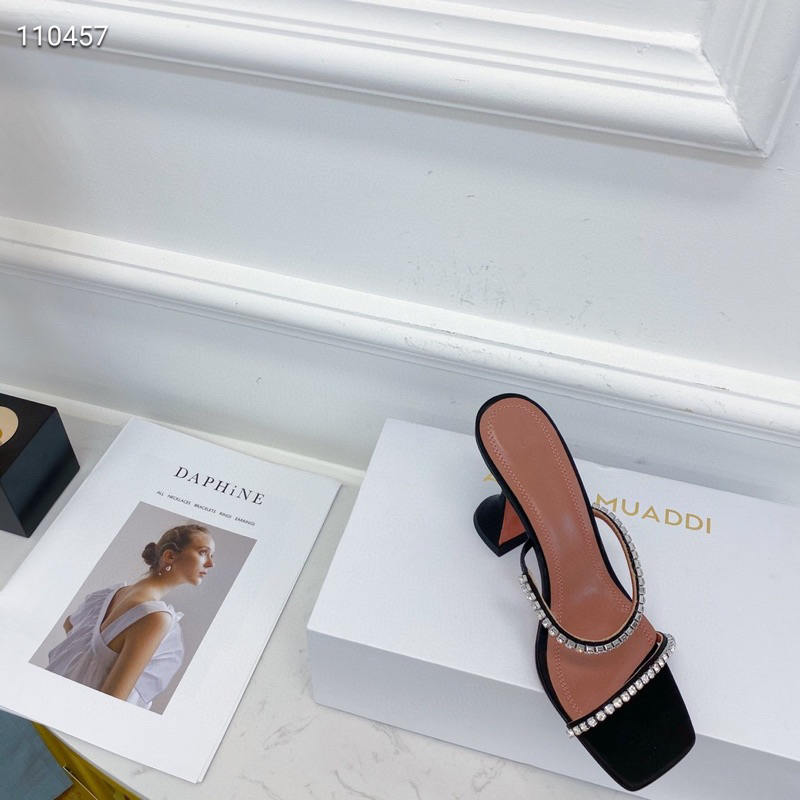 Sandal sepatu high heels amina muaddi