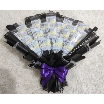Bucket uang kosongan isi 20 lembar - banyak diminati - banyak dicari - buket simple - buket lucu - b