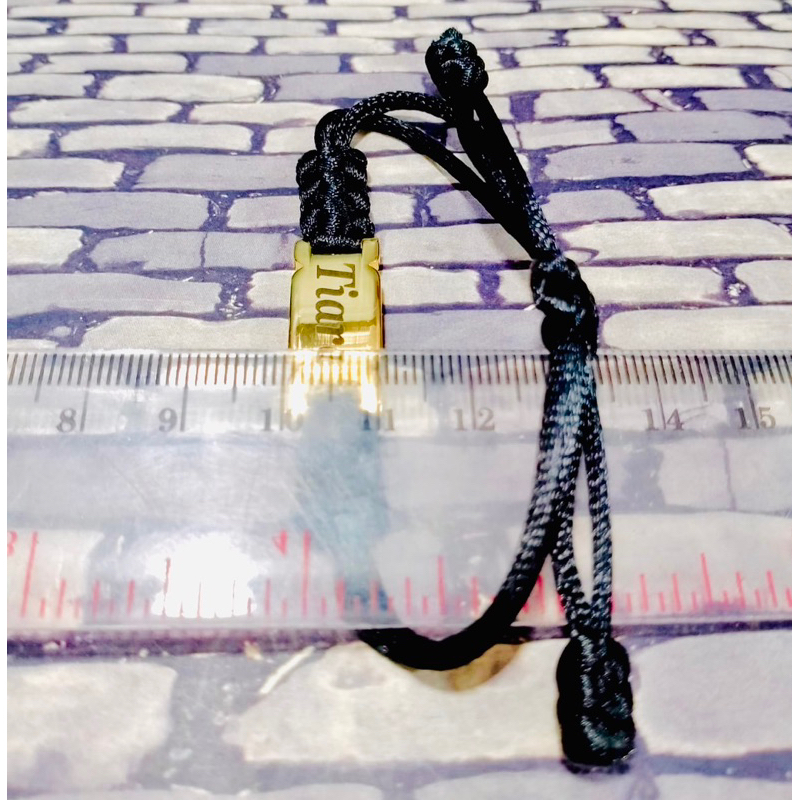 gelang nama titanium anti luntur pesan sesuai keinginan mu