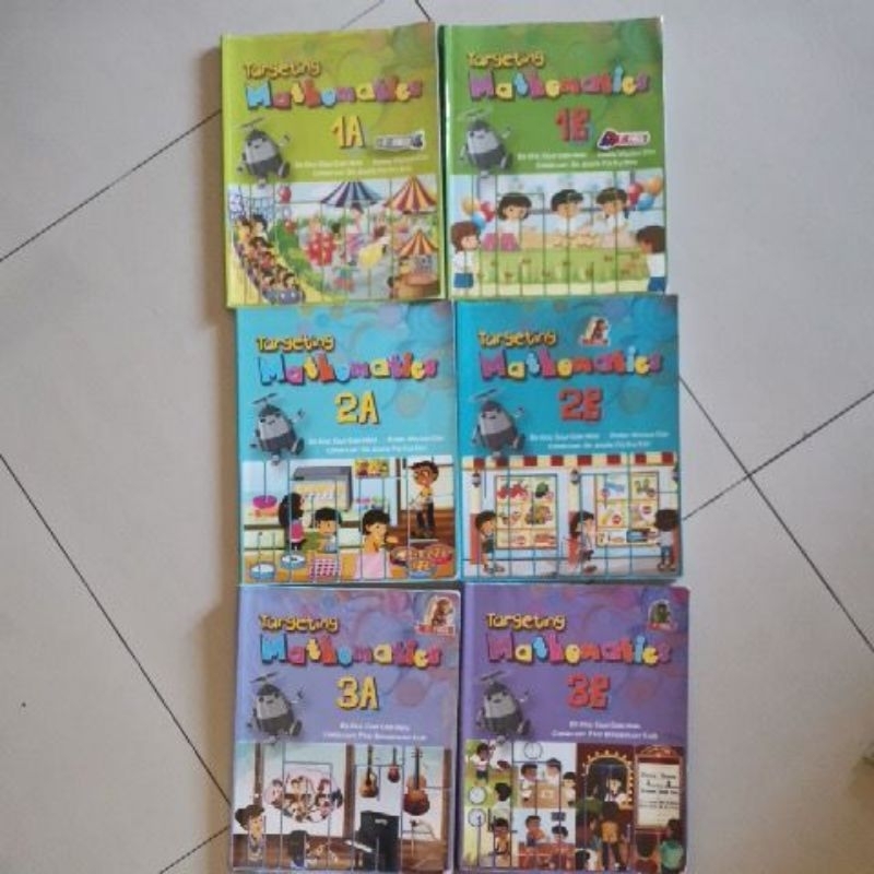 

Book Targering Mathematics 1a, 1b, 2a, 2b, 3a, 3b (preloved)