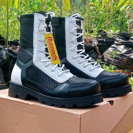 TERBARU- Sepatu PDL provos polri boots Rumaos outsole RADIAL
