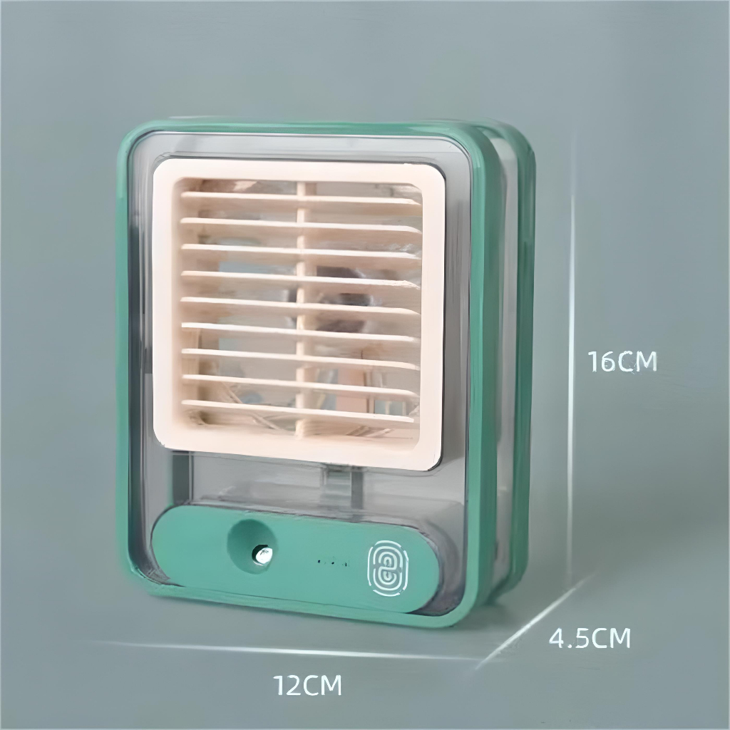 KIPAS ANGIN AC HUMIDIFIER FAN PENDINGIN RUANGAN MINI PORTABLE AIR COOLER