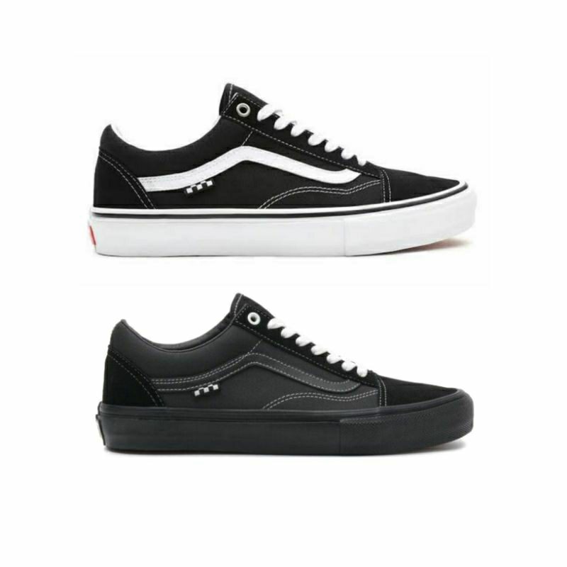 Vans Skate Old Skool Pro Skateboarding Black White