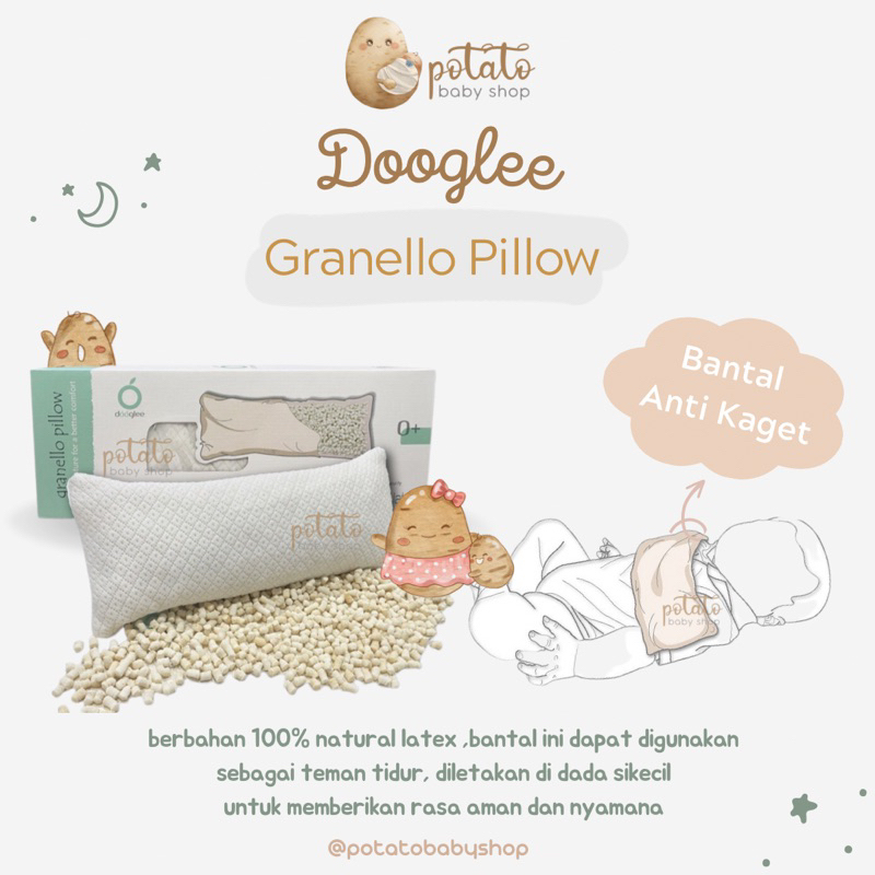 Dooglee Granello Pillow - Bantal Bayi