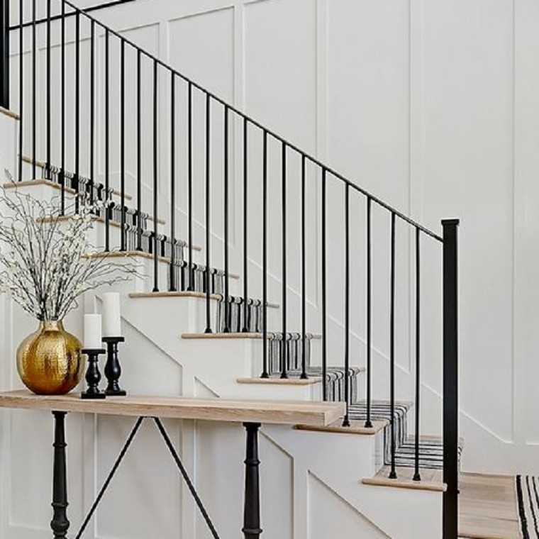 railing tangga industrial / railing tangga industrial karawang / railing tangga minimalis