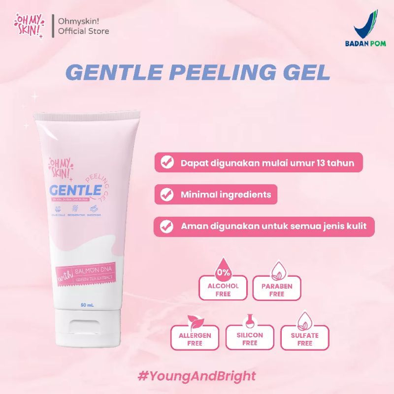 peeling ohmyskin (free gift) best seller