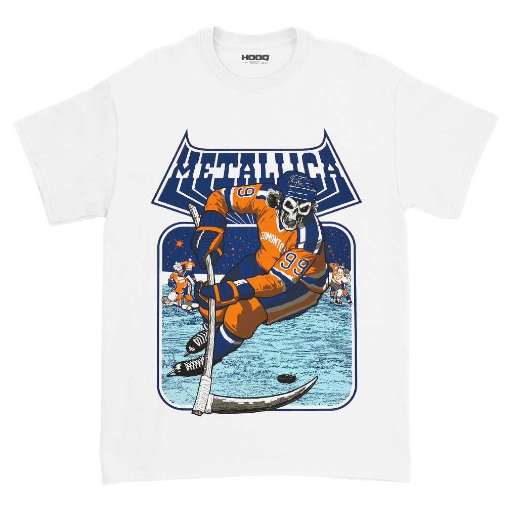 KAOS BAND METALLICA HOCKEY BALL / BAJU METALLICA / METALLICA T-SHIRT