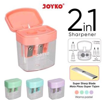 

sharpener/Rautan/ongotan 2 lubang JOYKO B-24 PTL