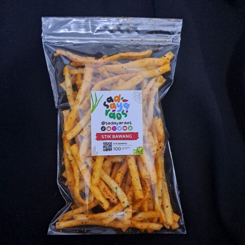 

Sistik atau Stik Bawang 100gram (Pedas) #sadayaraos