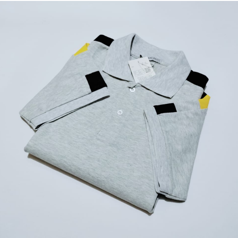 KRV STORE/Kaos Kerah Pria // Kaos kerah Polos Pria Lengan Penderk/ Kaos Polos Pria // Kerah Pria Pol