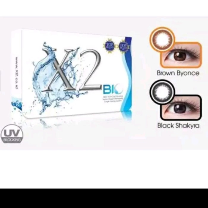 SOFTLENS X2 BIO MINUS BLACK SHAKYRA &amp; BROWN BYONCE