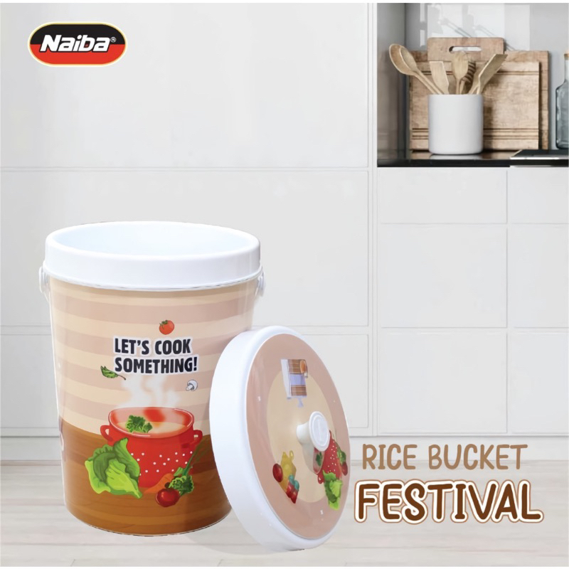 RICE BUCKET NAIBA 30L - Termos nasi 30liter  - termos es NAIBA