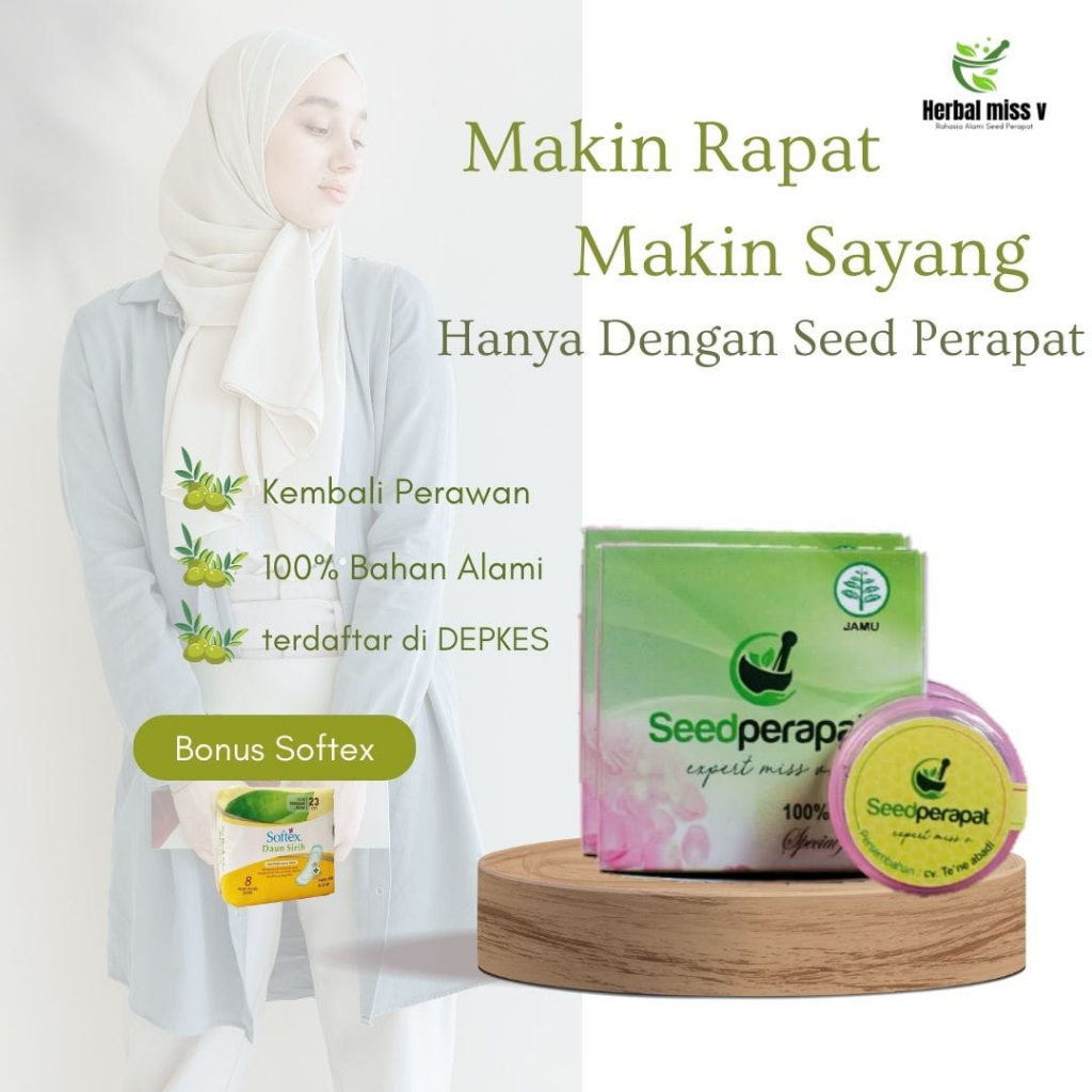 Seed Perapat Miss V Permanen Perapet Miss V  Kembali Perawan Seed Perapat Original Jamu Pil Perapat 