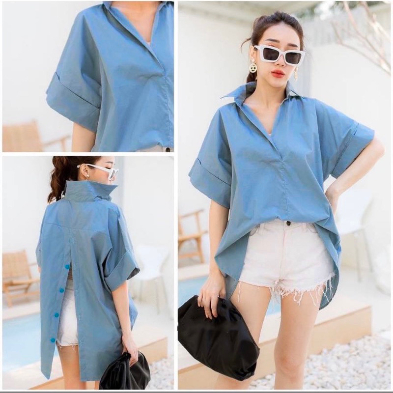 korean blouse / shirt korean / atasan korea wanita